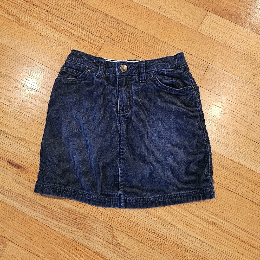 Lands' End toddler corduroy skirt